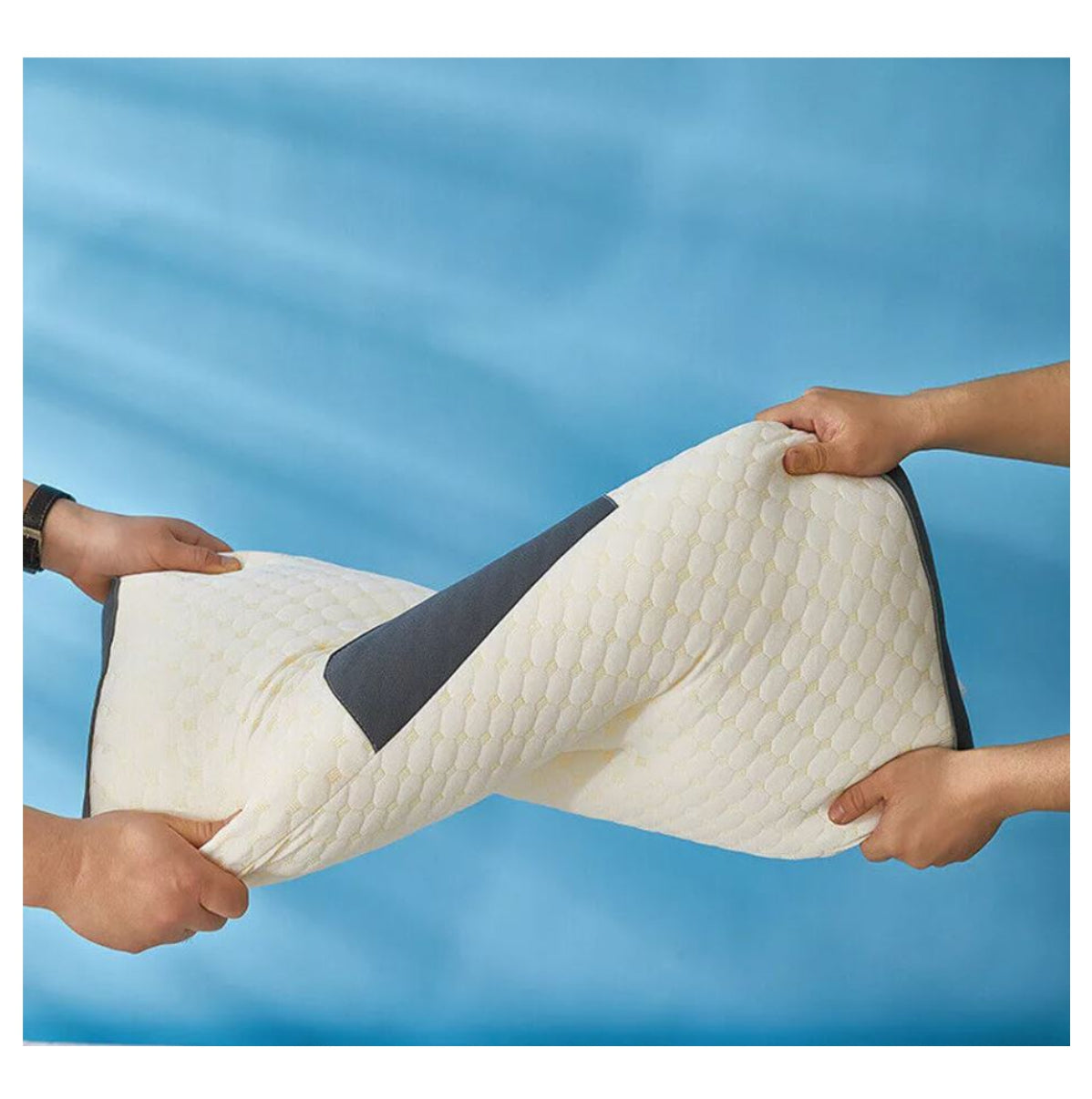 Almohada Cervical Cojin Spa 3d Dormir