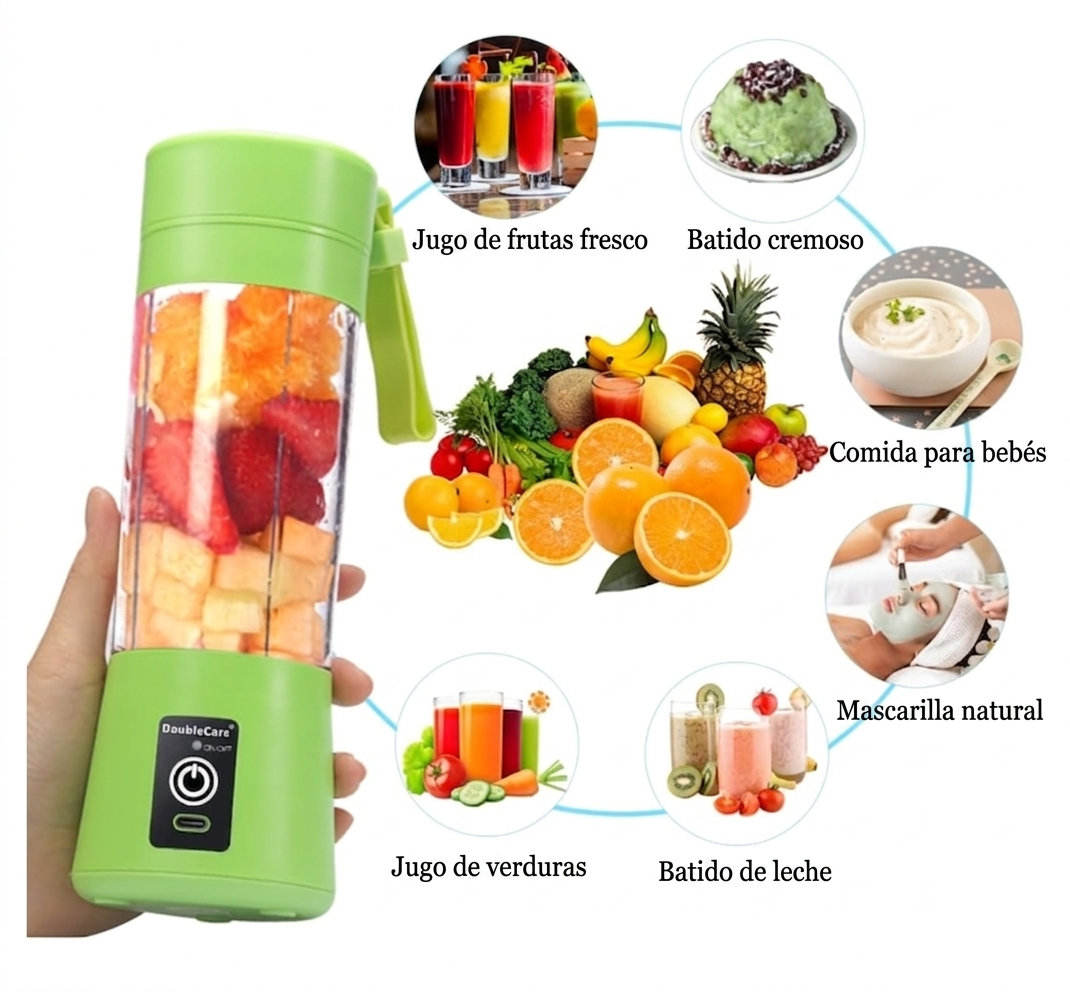 La Mini Licuadora Portátil Que Lleva Tu Nutrición a Otro Nivel
